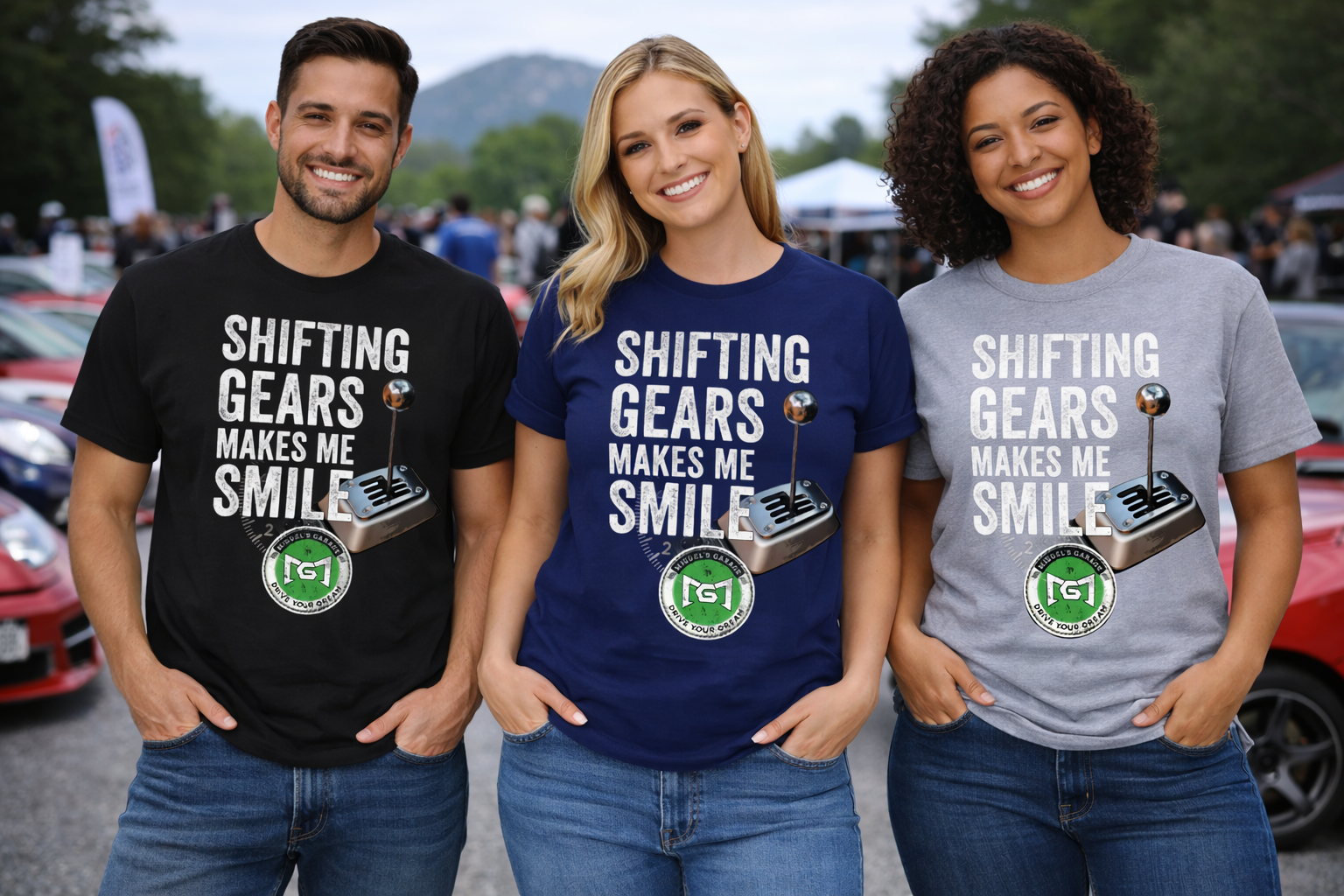 Shifting Gears Graphic Tee